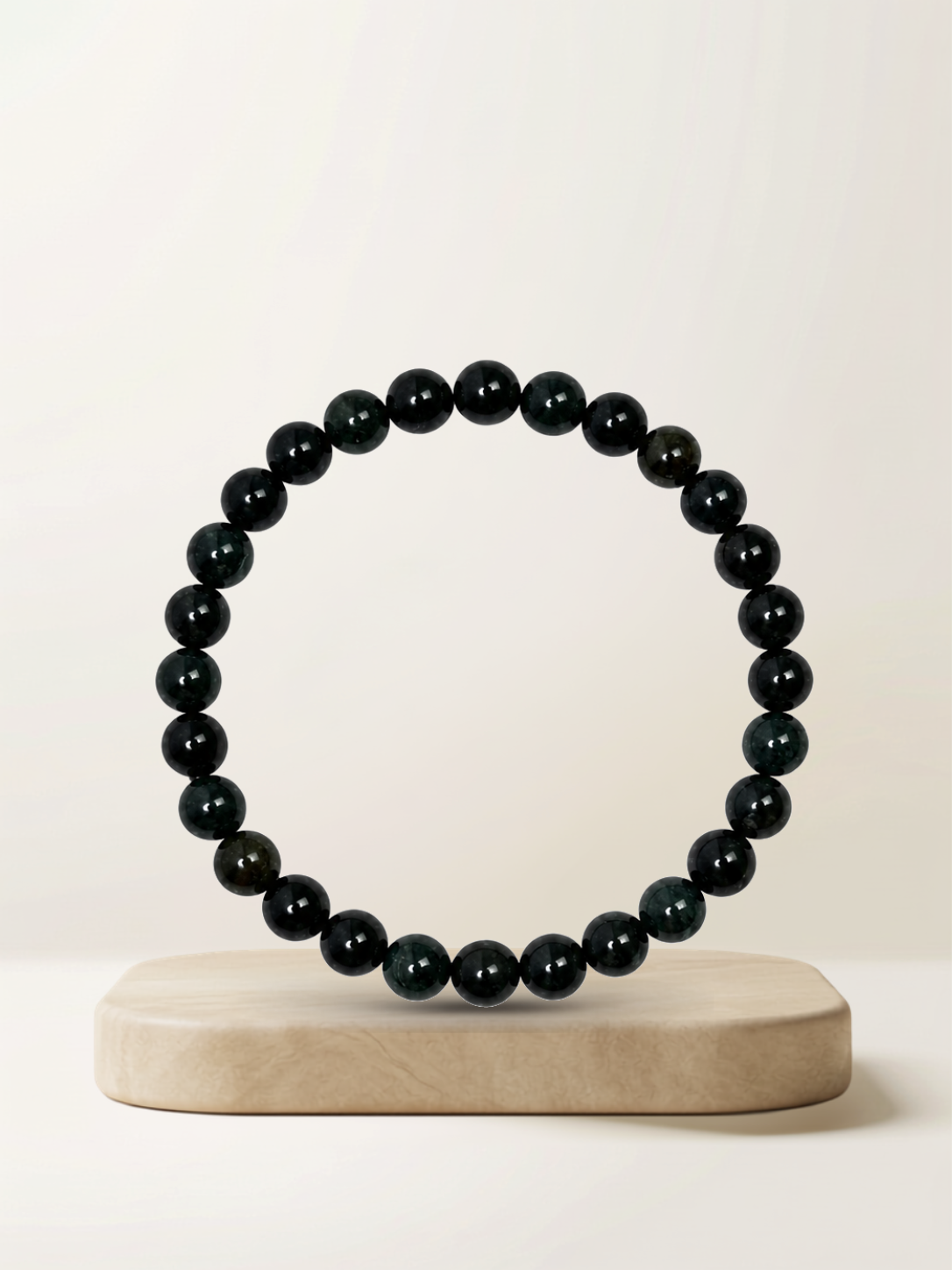 Classic Wuji Jade Beaded Bracelet
