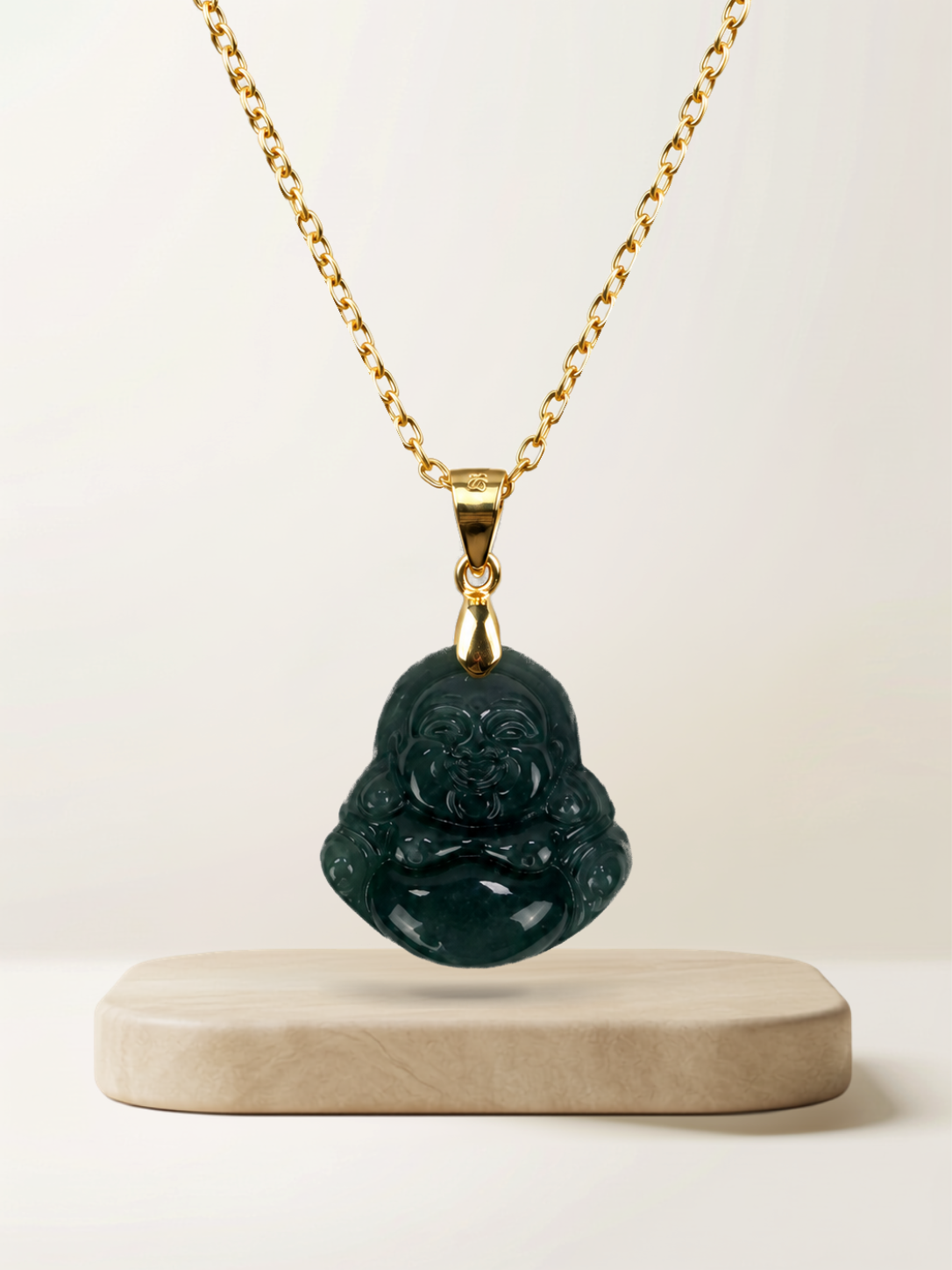 Jixiang Mini Buddha Necklace